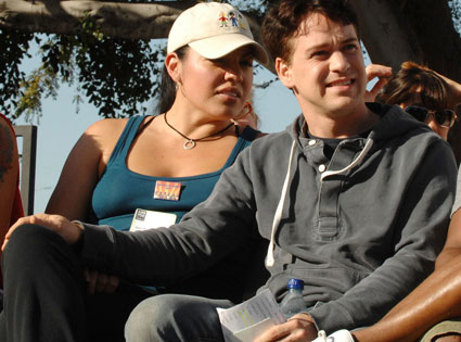 Sara Ramirez, T.R. Knight Sara Ramirez, T.R. Knight